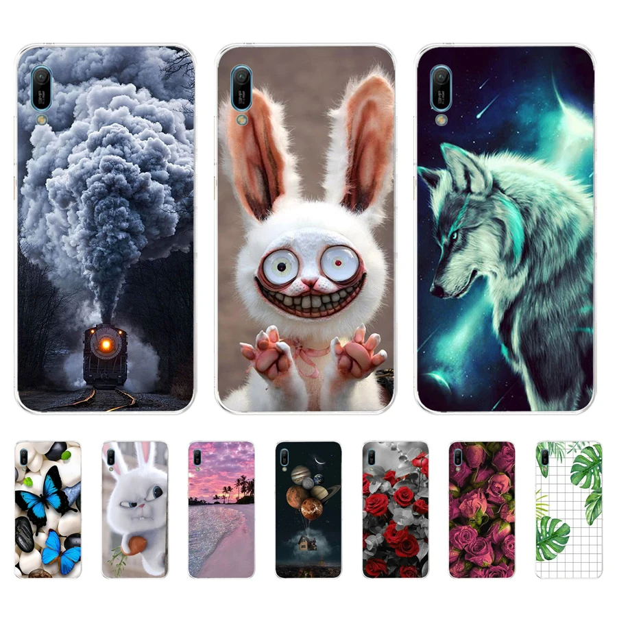 

Case for Huawei Y6 2019 Y6Prime Silicon Cover Soft Phone case For Huawei Y6 2019 MRD-LX1 MRD-LX1F Y 6 pro Y6Prime Case