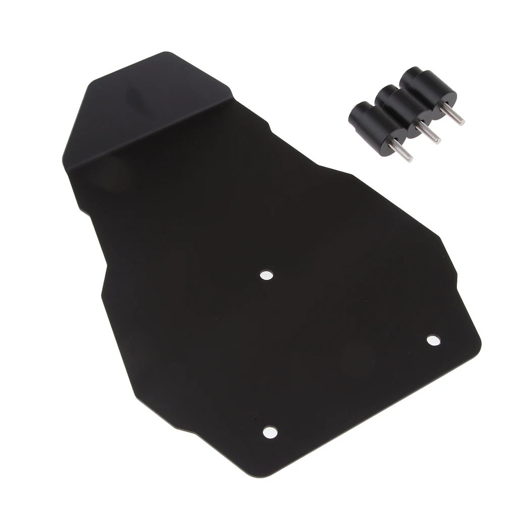 Motorcycle Mud Flap Fender Splash Guard For BMW R1200GS LC 14-17 Black