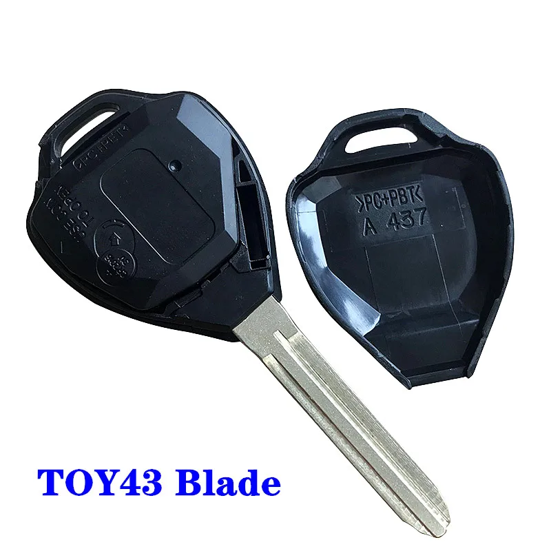 Дистанционный брелок 433 МГц+ G 4D67 чип FCC ID: B41TA для Toyota Hilux Fortuner 2011- Yaris 2008- Innova 2006-2009
