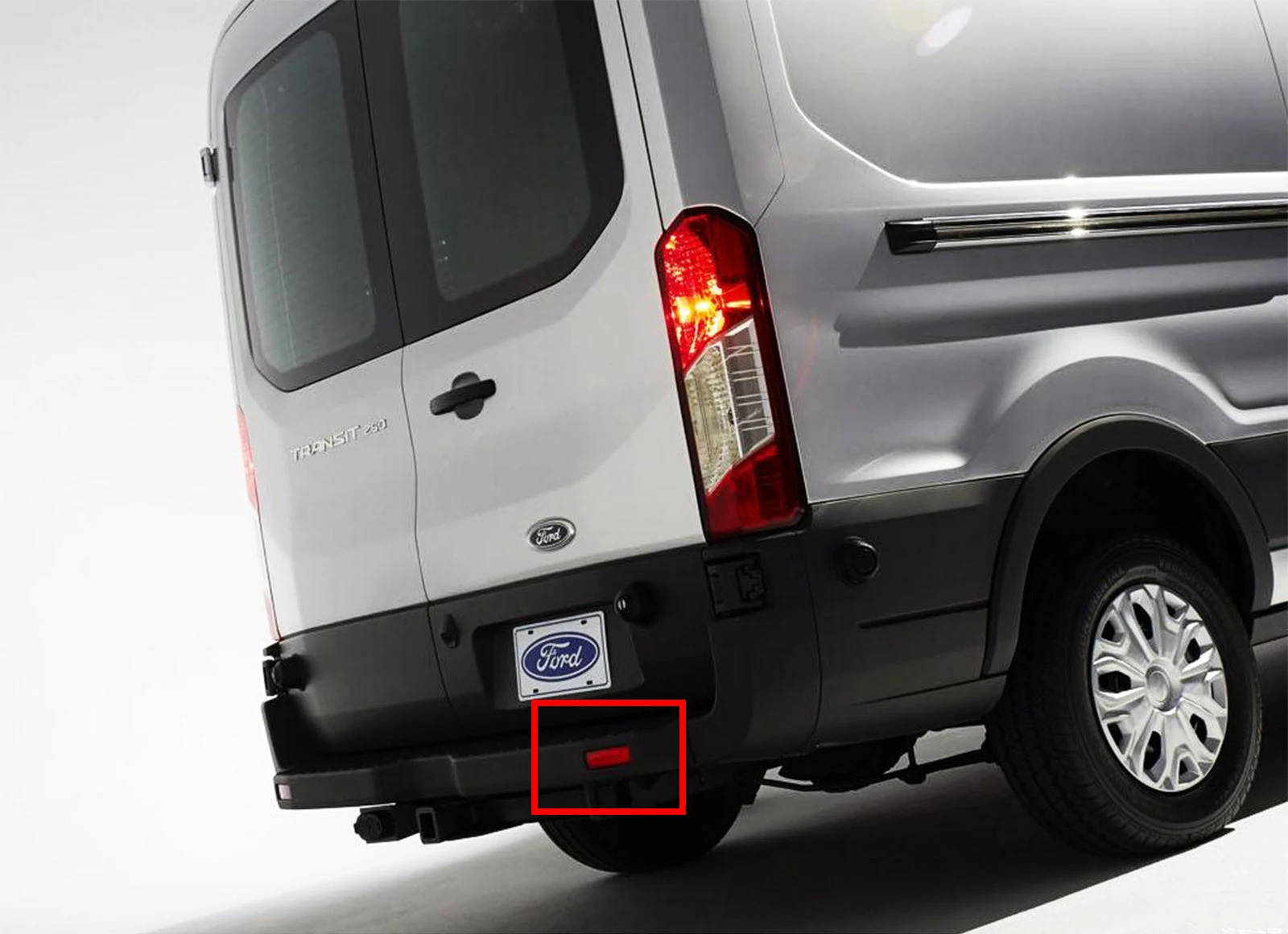 ANGRONG 2 отражатель заднего бампера Красные линзы Новинка для Ford Transit Custom Connect Tourneo 2013