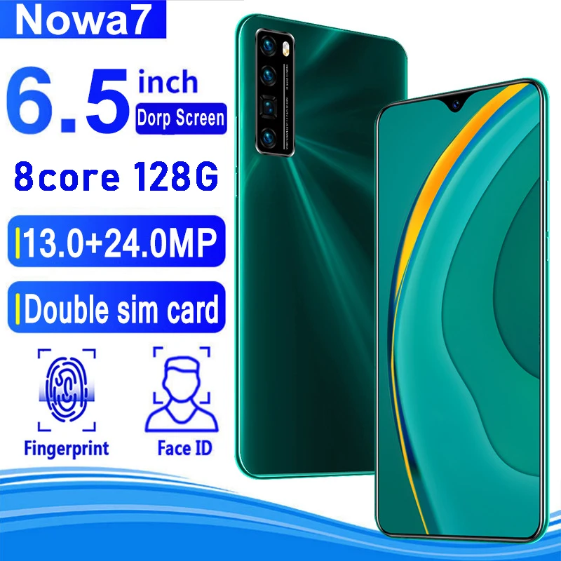 

Mobile Phone 6.5" 4-core 64GB ROM Octa Core 4300mAh Android Smart Phone Unlock cheap phones gobal version Student mobile phone