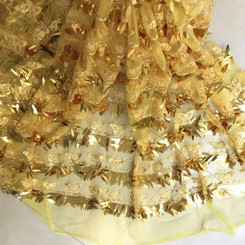 

1Yard magic color tassel sequined fabric dance dress fashion background creative dress fabric FF87A