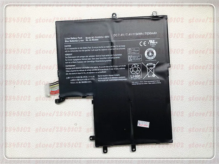 GYIYGY PA5065U-1BRS 7 4 V 54Wh 7030Wh Аккумулятор для ноутбука Toshiba Satellite U800W U845 U845W серии ноутбук