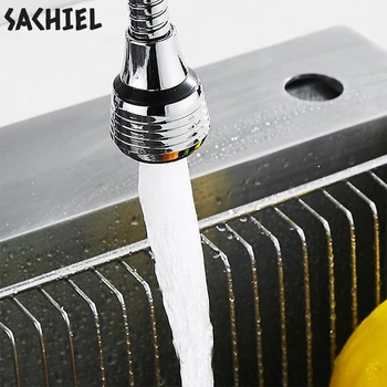 

360 Degree Kitchen Faucet Bubbler Universal Swivel Tap ABS Nozzle Kitchen Faucet Splash-proof Tap Water Saving Tap Accessories