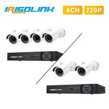 Irisolink CCTV Камера Системы 4CH 1080N DVR Системы с 2/4 шт. на открытом воздухе 720P видео безопасности Камера s домашний Камеры Скрытого видеонаблюдения комплект