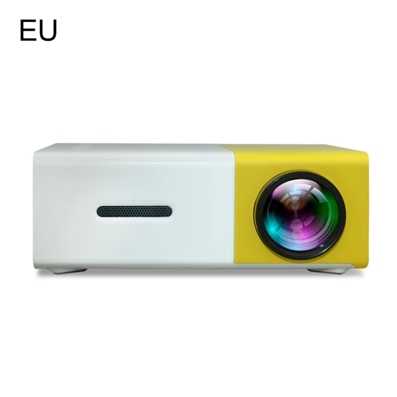 Горячий светодиодный проектор аудио 600 люмен YG300 HDMI Мини проектор с usb-разъемом домашний медиа плеер Система домашнего кинотеатра Развлекательное Оборудование - Цвет: C