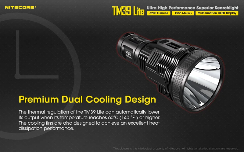 Nitecore TM39 Lite Flashlight Searchlight (19)