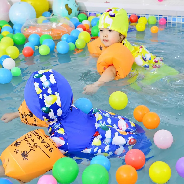 

South Korea Floating Tour Bathing Suit BOY'S Girls One-piece Swimming Buoyancy Bathing Suit Men And Women Baby Assisted Learning