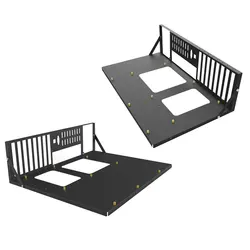 Cadre de plateau de minage, châssis ouvert, support de carte mère épais, fixation, étui de plate forme de minage, étuis d'ordinateur, tours 