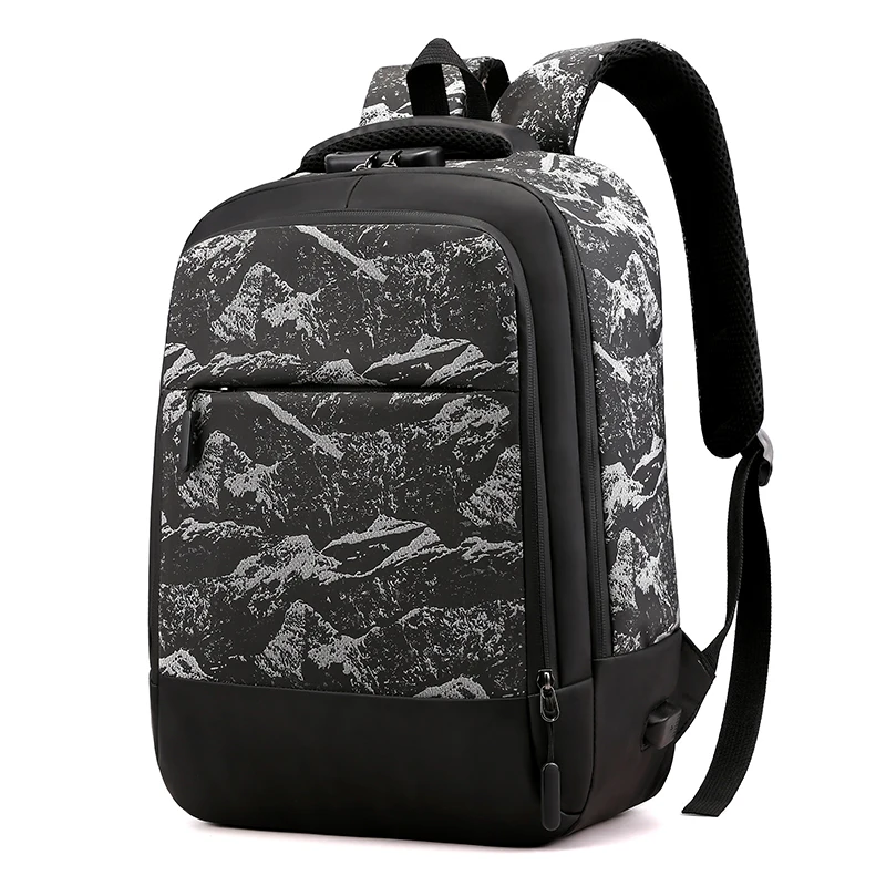 Модный повседневный Оксфордский Противоугонный рюкзак, мужской водонепроницаемый рюкзак для ноутбука, мужской рюкзак, женский рюкзак для путешествий с usb зарядкой, школьная сумка