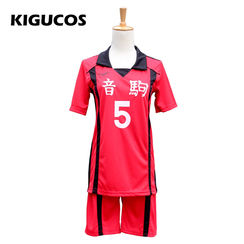 KIGUCOS Haikyuu! Костюм для косплея аниме Nekoma с волейбольным мячом одежда команды Kenma Kozume