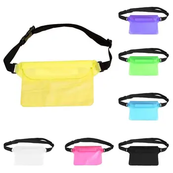

Waterproof Swimming Drift Diving Bag Shoulder Waist Pack Bag Underwater Dry Skiing Snowboard Mobile Phone Bags Case
