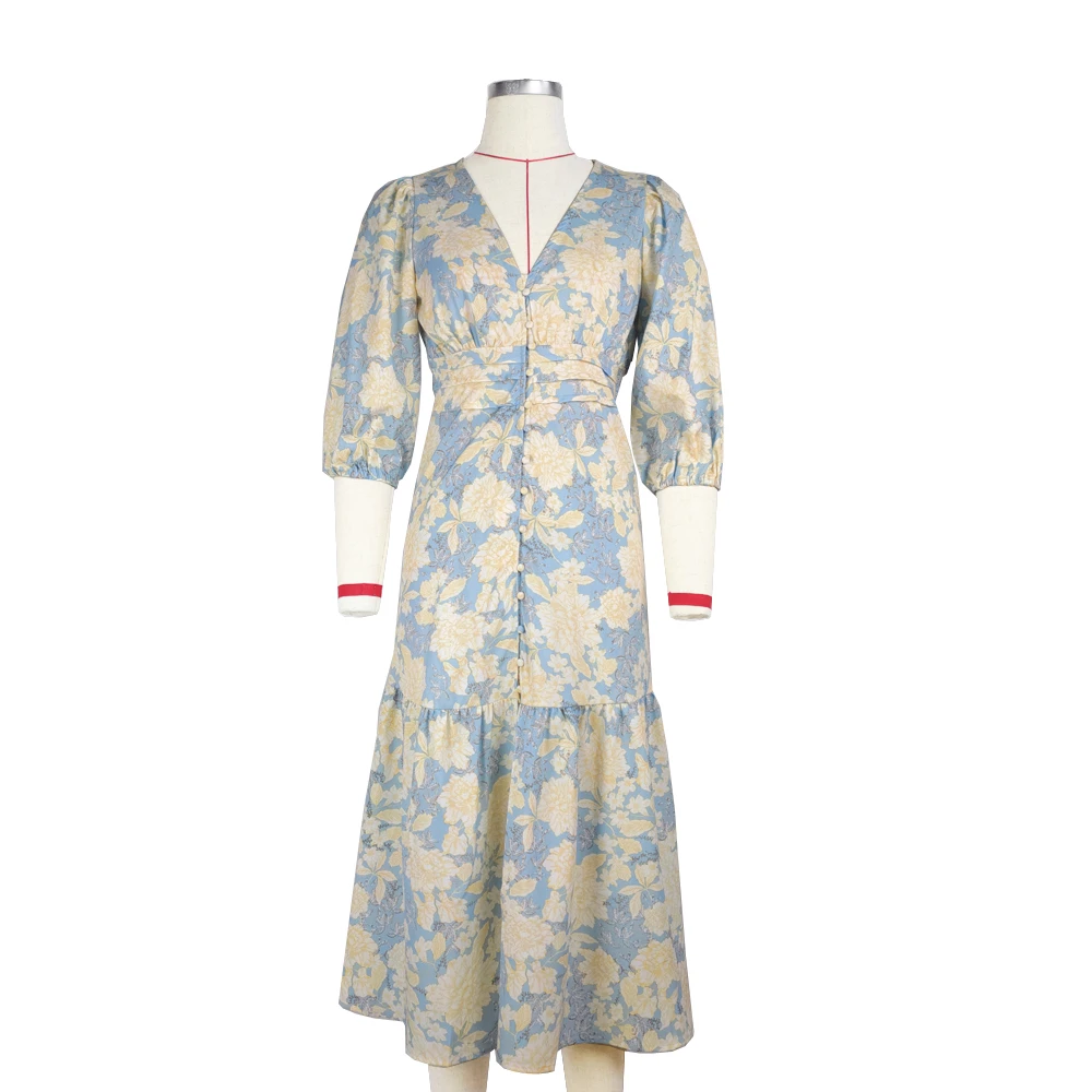 floral midi maxi dress