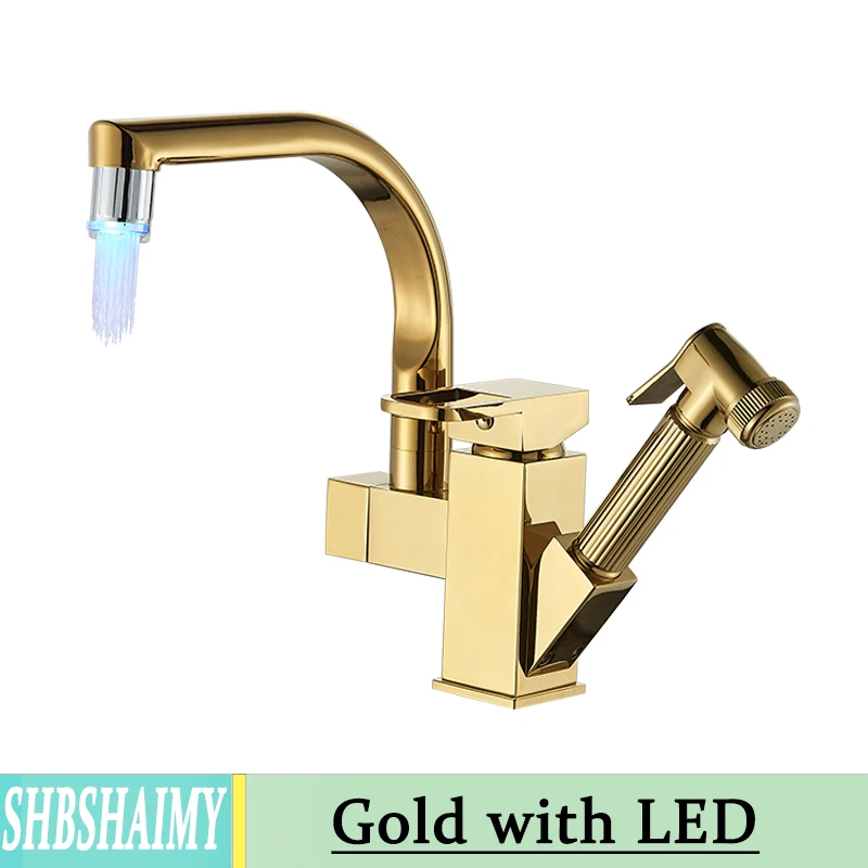 Gold with LED