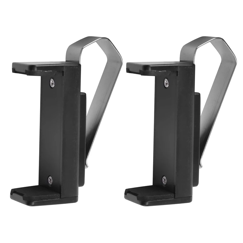 2 Pcs Car Key Garage Door Remoter Clamp Bracket Sun Visor Clip Holder Auto Fastener Accessories Black | Электроника