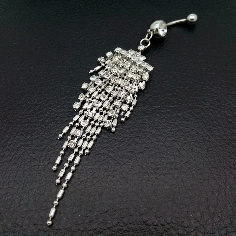 

Piercing Jewelry Cool Umbilical Ring Navel Stud Anti-Allergy Umbilical Ring Belly Button Ring Fashion Stomach Navel Stud Exquisi