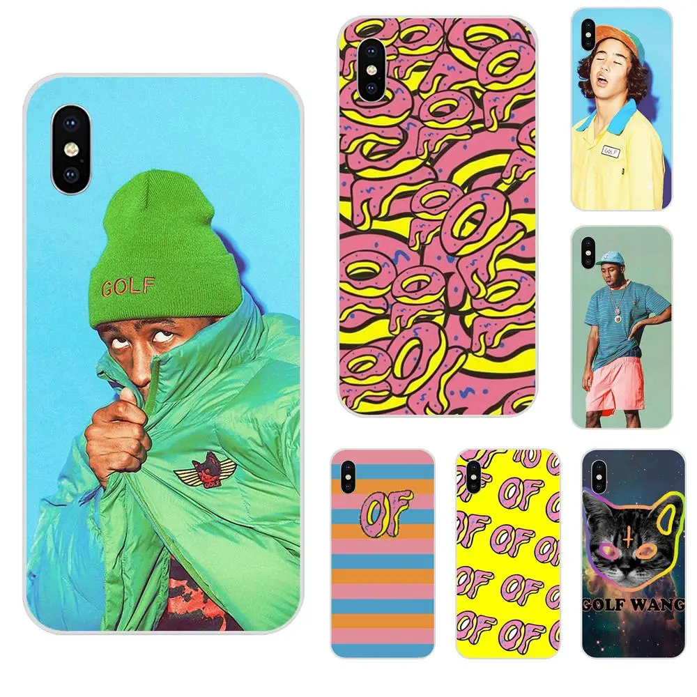 

TPU Silicone Case For Apple iPhone 4 4S 5 5C 5S SE 6 6S 7 8 Plus X XS Max XR New Golf Wang Odd Future