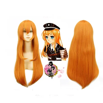 

New arrival Touken Ranbu Online Cos wigs Midare Toushirouayase Chihaya Anime cosplay Wig