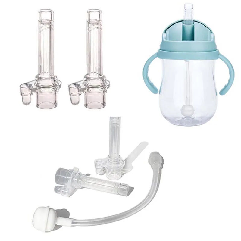 1 Set Children Bottle Straw Liquid Silicone Feeding Sippy Drink Cup Accessory for Baby Children Bottle 6