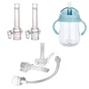 1 Set Children Bottle Straw Liquid Silicone Feeding Sippy Drink Cup Accessory for Baby Children Bottle 6