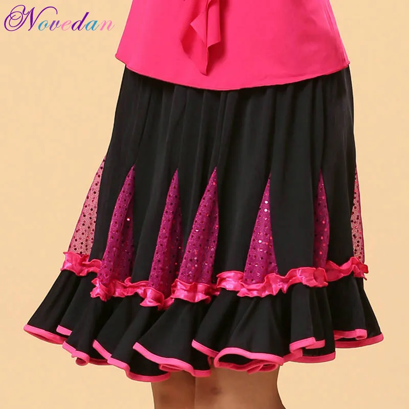 Dance Latin Dance Skirt 2019 New Style Adult Sequined Comfortable Latin