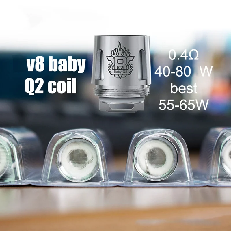 Для Smok V8 Baby Coil Head V8 Baby-T8 V8 Baby V8 Baby-X4 V8 Baby-Q2 Core для V8 BABY Beast Tank