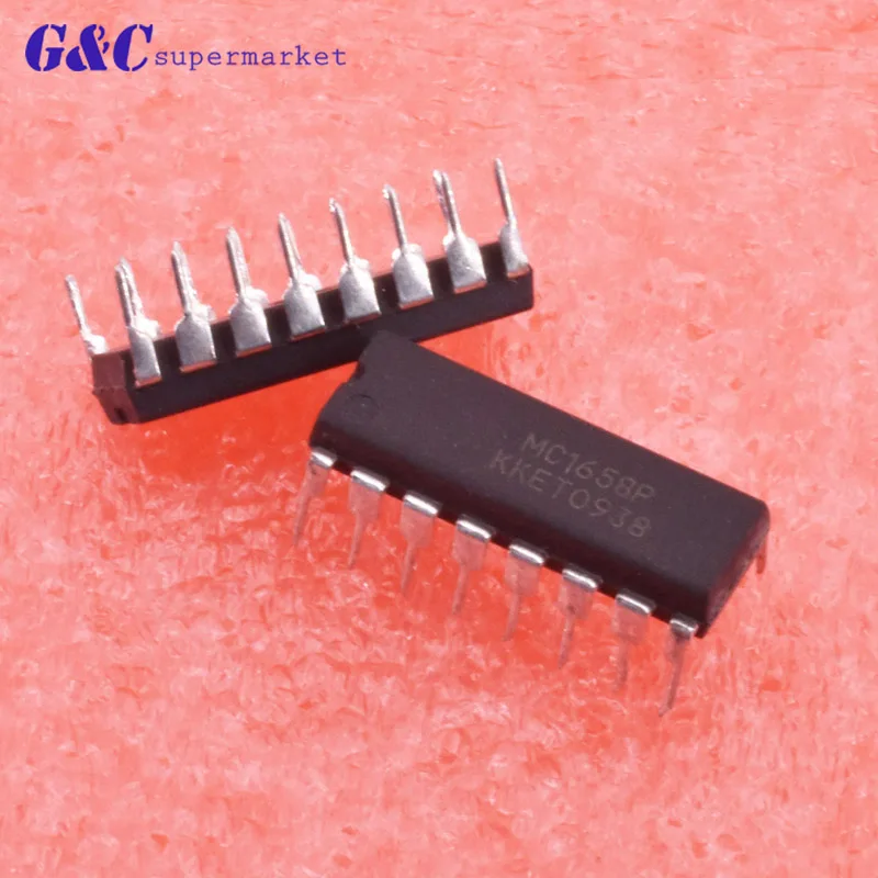 

1PCS/5PCS MC1658P DIP 16PIN MC1658 Voltage Controlled Multivibrator IC
