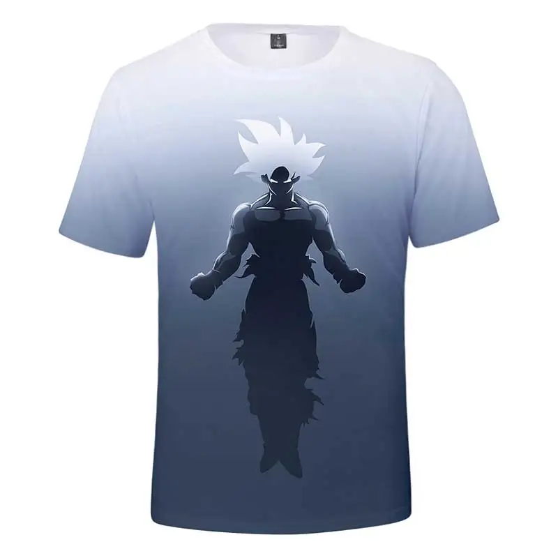 dragon ball Z Super Saiyan vegeta 3d принтом для детей, футболка в стиле японского аниме футболка Летняя модная детская одежда, футболка