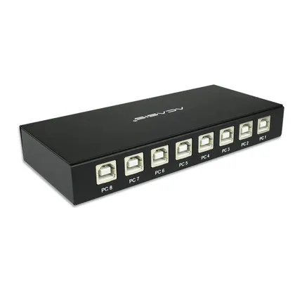 KVM Switch Selector 8 PCs Share 1 Device 2 Port USB Sharing for Keyboard Monitor keyboard 5