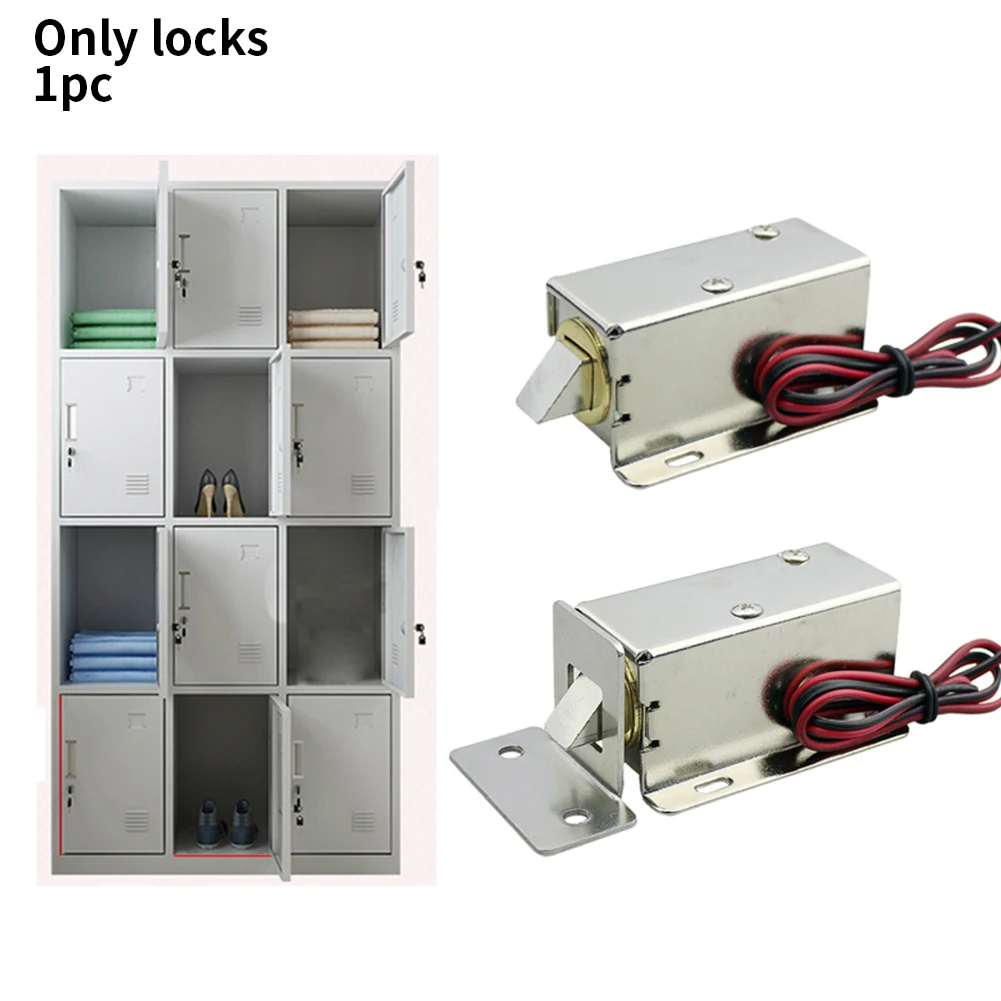 Bolt Security Electromagnetic Home Cabinet Lock Electronic Wide Use File Drawer Small DC12V 24V Anti-rust Tool Lockers