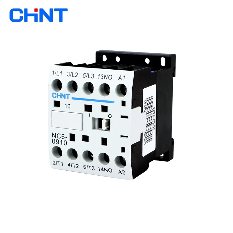 Chint-ac Contator Normalmente Aberto Nxc09m10 Nc6-0910 9a 1no Ac220v 24v 380v