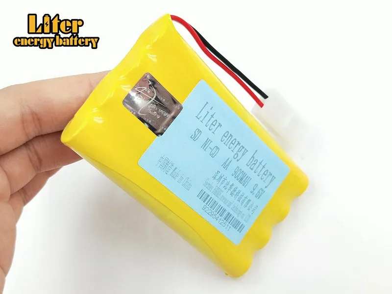 9,6 V 900mAh Ni-Cd батарея MJX 1559 8888 RC автомобиль AA батарея с дистанционным управлением автомобиль электрические игрушки Аксессуары KET-2P белый штекер