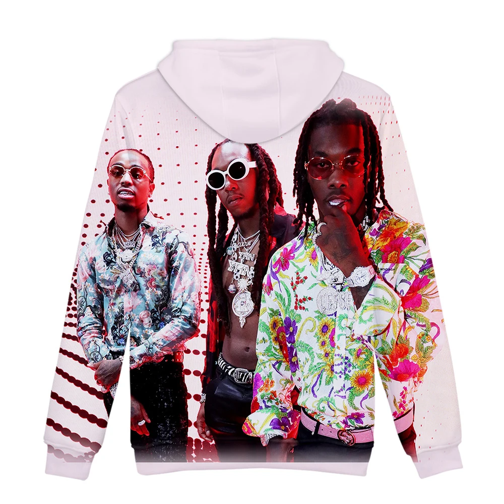 Migos Rapper/3D толстовки для мужчин/wo мужчин/детей, Весенняя Новинка, модная классическая толстовка с длинными рукавами и принтом, толстовка с 3D рисунком Migos