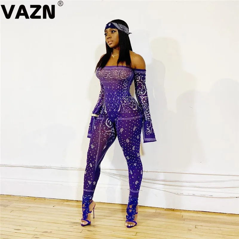 VAZN NK066 Новые прозрачные открытые Необычные Сексуальные Клубные дизайнерские