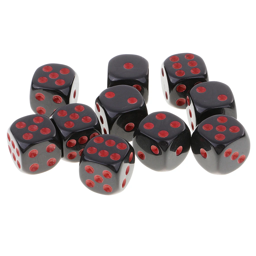 20 Pcs D6 Dice Die Set for Dungeons &Dragons TRPG MTG Board Games Xmas Gifts