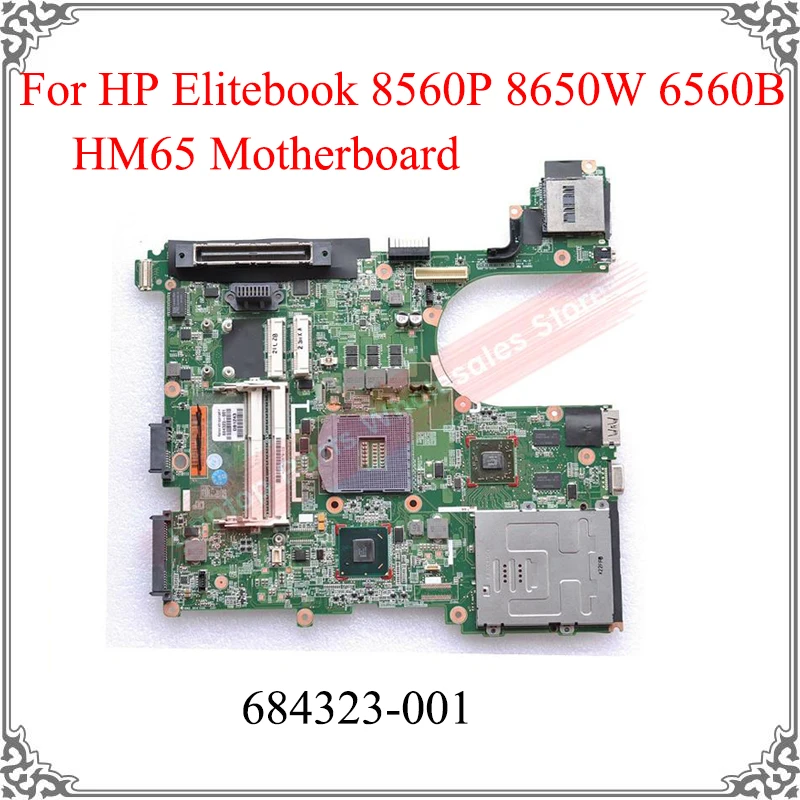 Origianl For HP Elitebook 8560P 8650W 6560B HM65 Motherboard 684323-001 Logic Board | Компьютеры и офис