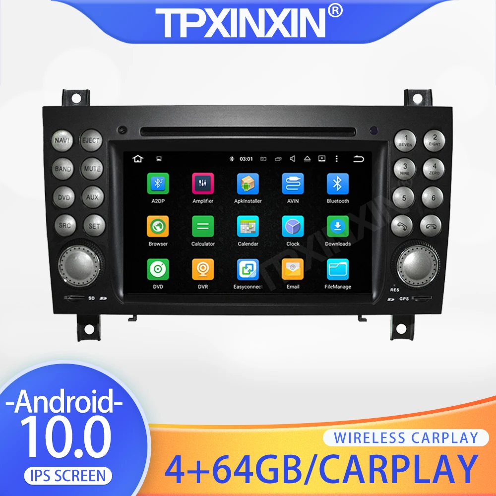 

For Mercedes Benz SLK-171 2004 2005 2006 2007 2008 - 2011 Android Car Radio Multimedia Video DVD Player Navigation HeadUnit GPS
