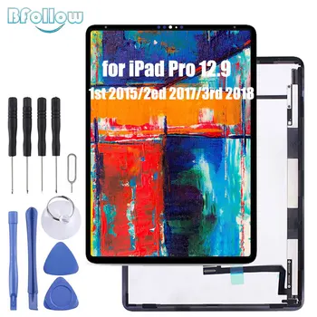 

BFOLLOW Original Screen Assembly for iPad Pro 12.9 2015 2017 2018 LCD Touch Glass A1652 A1584 A1670 A1671 A1876 A2014 A1895