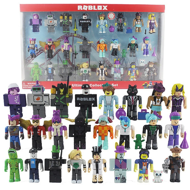 Roblox Ultimate Collection Mix Match Set 7cm Pvc Suite Dolls 24 Dolls Plus Accessories Boxed Boys And Girls Best Gifts Action Figures Aliexpress - jogs bons no roblox