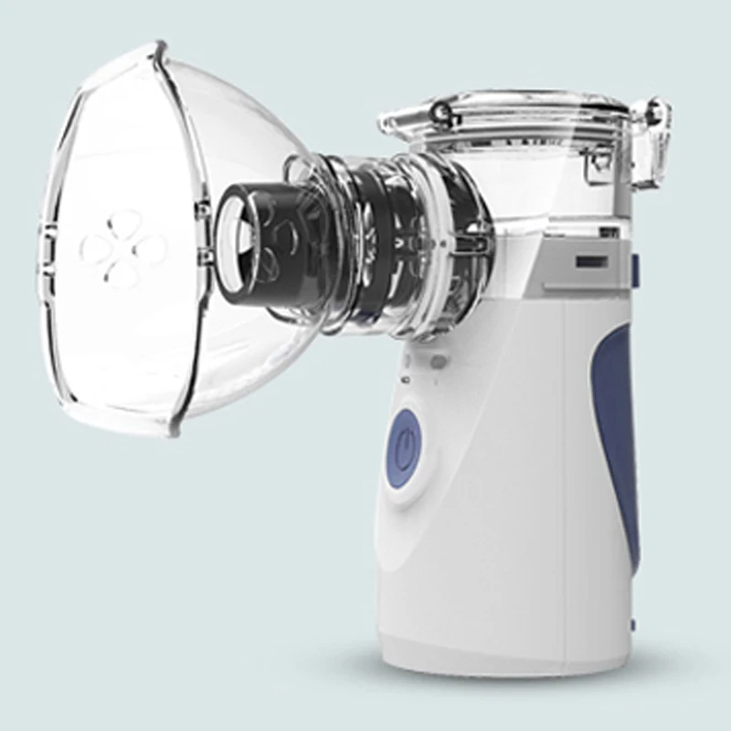  USB Mesh Ultrasonic Nebulizer With Mask Medical Handheld Steam Automizer Mist Inhaler For Asthma St