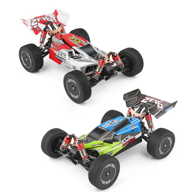 WLtoys 144001 A959B 레이싱 RC카, 70 KM/H 2.4G 4WD 전기 고속 자동차, 오프로드 드리프트 원격 제어 어린이 장난감