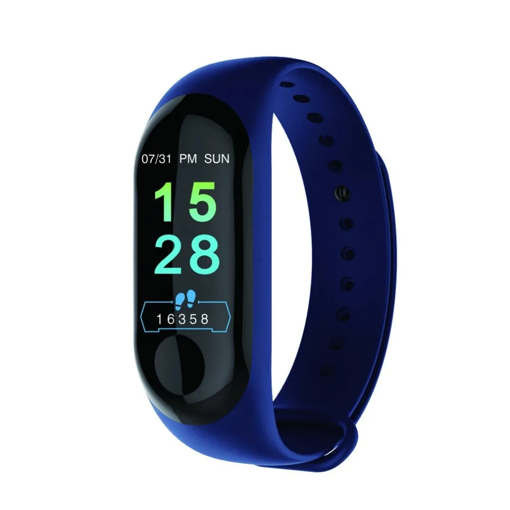 Smart Bracelet Heart Rate Monitor Waterproof Fitness Tracker Bluetooth Watch Band For Android IOS women men Wristband