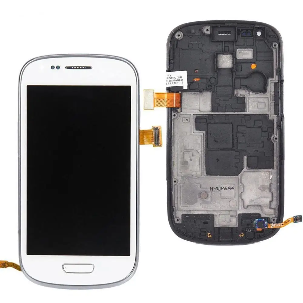 

100% ORIGINAL LCD With Frame For SAMSUNG Galaxy S3 mini Display i8190 i8190N i8195 Touch Screen Digitizer Assembly With Gift