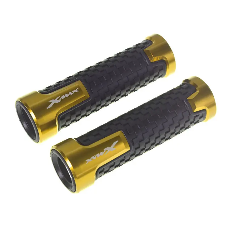 Для XMAX 125 250 300 400 универсальные 7/8 ''22 мм рукоятки для мотоциклов рукоятка для Yamaha X-MAX XMAX скутеры - Цвет: Цвет: желтый