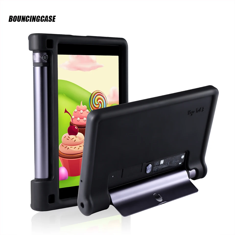 Силиконовый прочный чехол для lenovo Yoga Tab 3 8 дюймов tablet YT3 850F/850L/850 M защитный