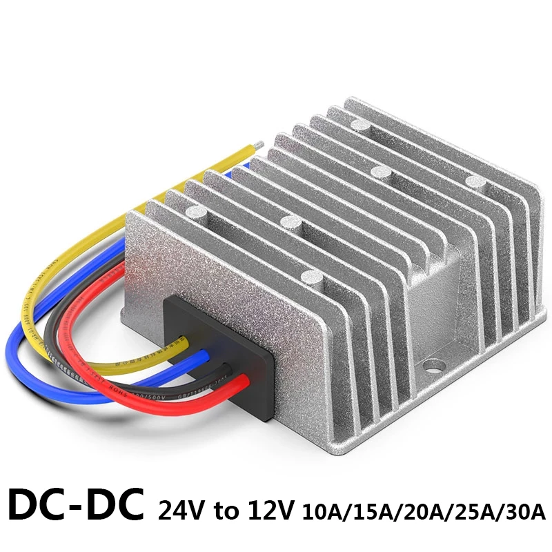 DC 24v to DC 12v Step Down 10A 120W Truck Car Power Supply Adapter Converter ... DC 24v to DC 12v Step Down 10A 120W Truck Car Power Supply Adapter Converter ...