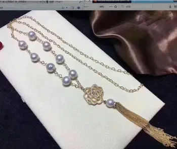 

free shipping >>>>noble jewelry 11-12mm south sea baroque white pearl necklace