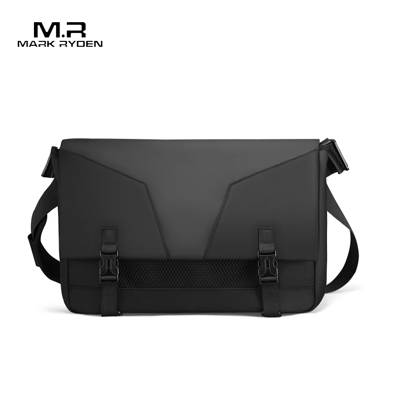 Mark Ryden Crossbody Bag Men 15.6 inch Business Satchel Water-resistant Male Travel Sling Bag High Capacity Crossbody Bag Men