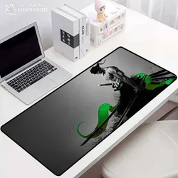 Almofada de mesa do computador uma peça acessórios de jogos anime mouse pad xl mausepad tapete antiderrapante tapetes para computador mousepad gamer teclado do tapete