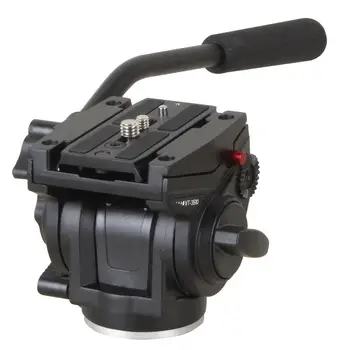

Heavy Duty Video Camera Fluid Drag Head, Fluid Drag Pan Tilt Head for DSLR Camera Video Camcorder Shooting Filming